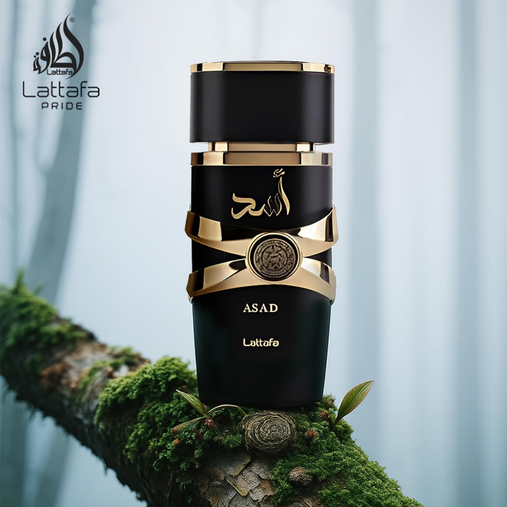 2PCS Perfume Lattafa Asad Perfume Arabe Masculino Intenso e Oriental EDP -100ml