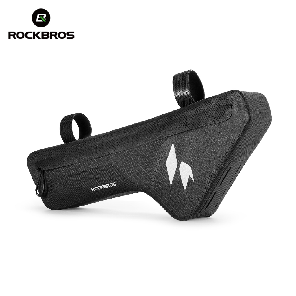 Tubo Para Baixo De Bicicleta ROCKBROS Bolsa Armazenamento À Prova D'água De Gran