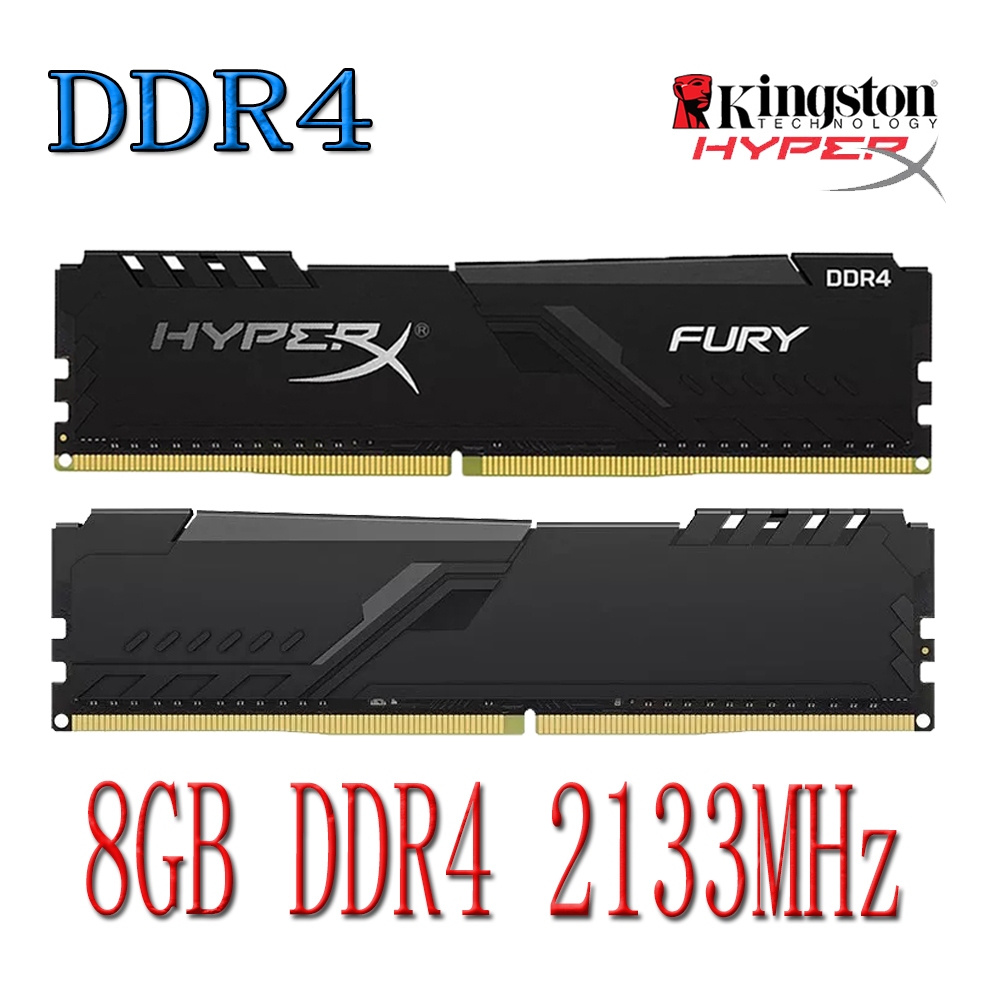 Kingston HyperX Fury DDR4 RAM 8 Gb DDR4 2133 Mhz HX421C14FB2/8 Memória De Desktop PC 288PIN