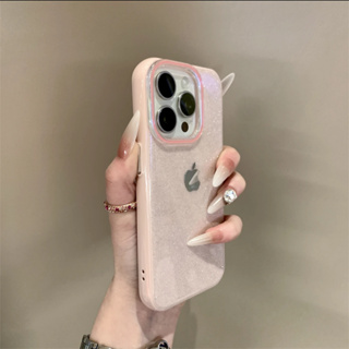 Capa Capinha Para iPhone 17 Air 16 15 14 Plus 13 12 11 Pro Max XR Glitter Bling Com Logotipo em Oferta na Shopee