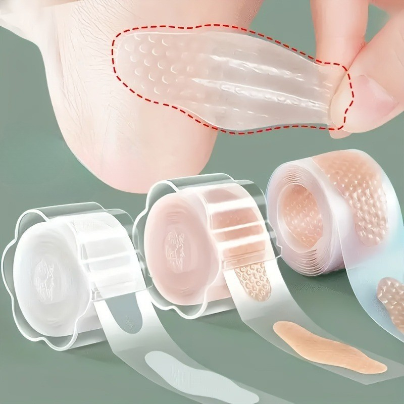 Fitas Anti-Atrito Pés Invisíveis Água Resistente - Cuidado Pés Salto Alto, Previne Bolhas, Fácil Usar Múltiplos Cenários