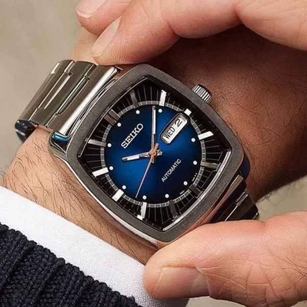 Nova Moda SEIKO Relógio Mecânico Automático Pulseira De Aço Inoxidável Masculino Jam tangan lelaki Relógios Digital De R