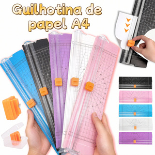 Guilhotina Cortador de papel A4 Cortador de papel de escritório Lâmina para Escritório,Scrapbook e Artesanato em Oferta na Shopee