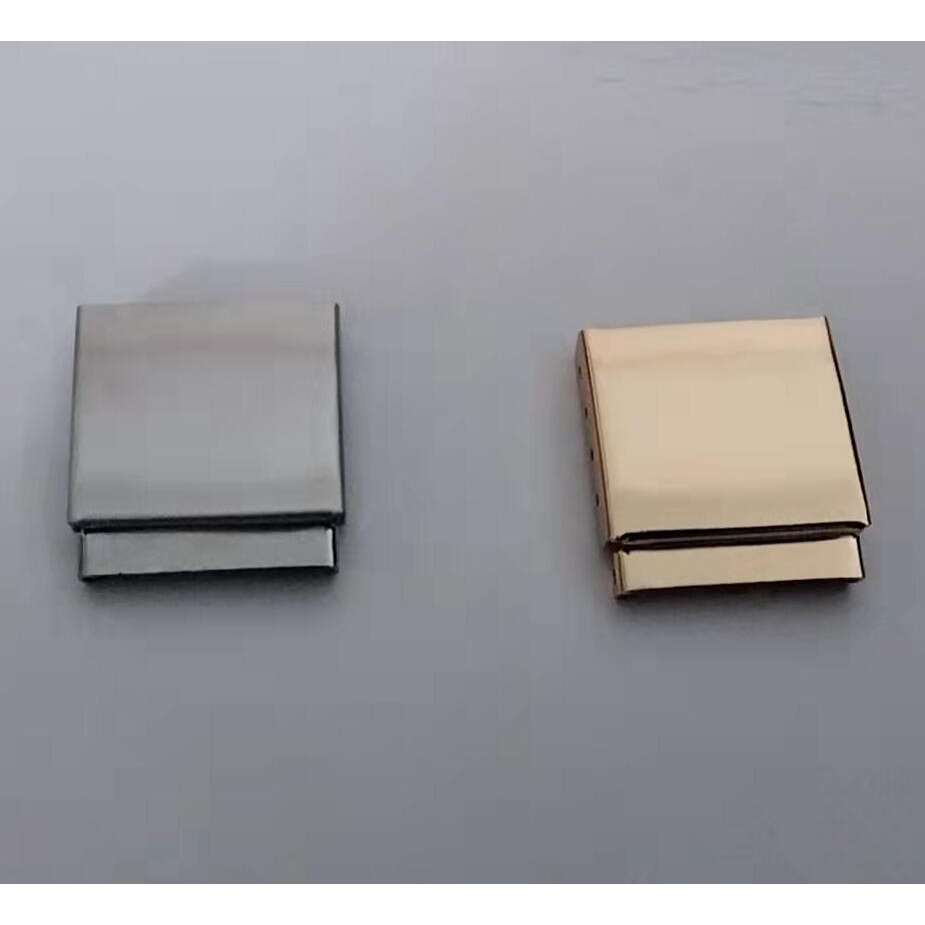 1 Peça De Cor Dourada Ou Prateada Pulseira De Relógio Extensor Fecho Extensão Extremidade Estreita Com Passo 12 Mm A 24 