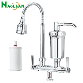 Torneira com Filtro Gourmet Flexível Bancada 1/4 de Volta em Oferta na Shopee