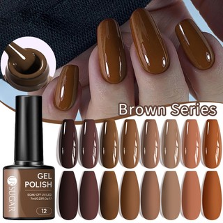 UR SUGAR Esmalte Em Gel De Cor Sólida 100 Cores Para Unhas Marrons Soak Off UV LED Verniz…