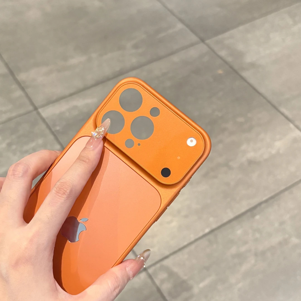 Torne-se um novo estilo de capa protetora para iPhone 17 16 15 14 13 Capa de vidro AG fosco de Metal nu