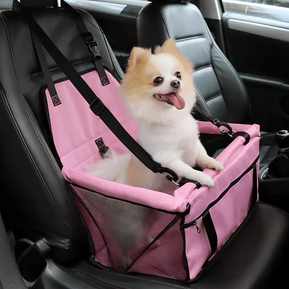 🔥 _ASSENTO PORTÁTIL PARA ANIMAIS DE ESTIMAÇÃO 🐾🚗_  
_Assento de Carro Respirável para Cães_  

✅ Proporciona conforto e segurança para seus pets durante viagens  
✅ Design respirável que mantém seu animal fresco e feliz  
✅ Fácil de instalar e transportar