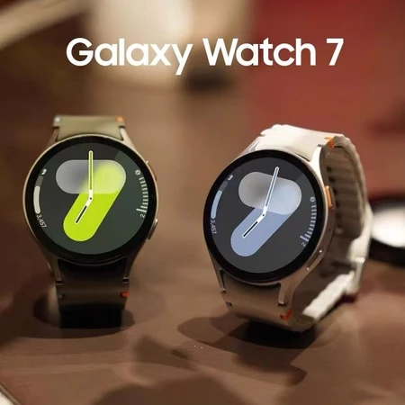 O Smartwatch Galaxy Watch 7 (44 Mm) Apresenta Uma Tela Amoled de 1.5 Polegadas , Monitoramento de Frequência Cardíaca e