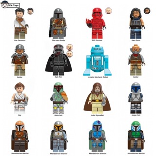 Blocos Brinquedos Infantis Presentes De Aniversário Pequenos Poe Rey Figuras em Oferta na Shopee