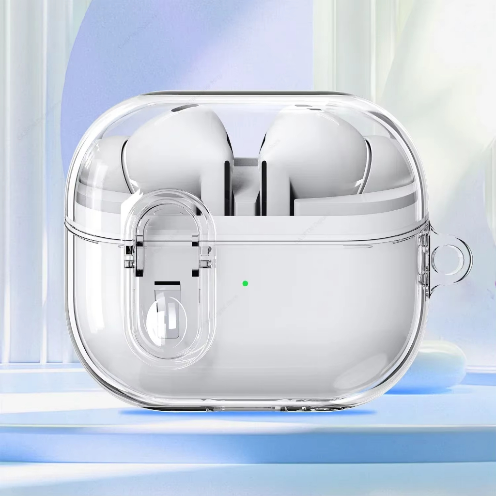 Capa De Fone De Ouvido Transparente Para Samsung Galaxy Buds 3 Pro Casos Sem Fio