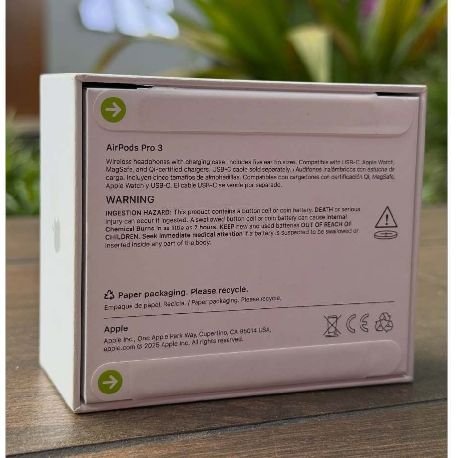 Airpods Pro 3 3a Geração 2025 , Equipado Com Função De Cancelamento De Ruído Ativo , 100 % ANC E Testes Tradução De Freq em Oferta na Shopee