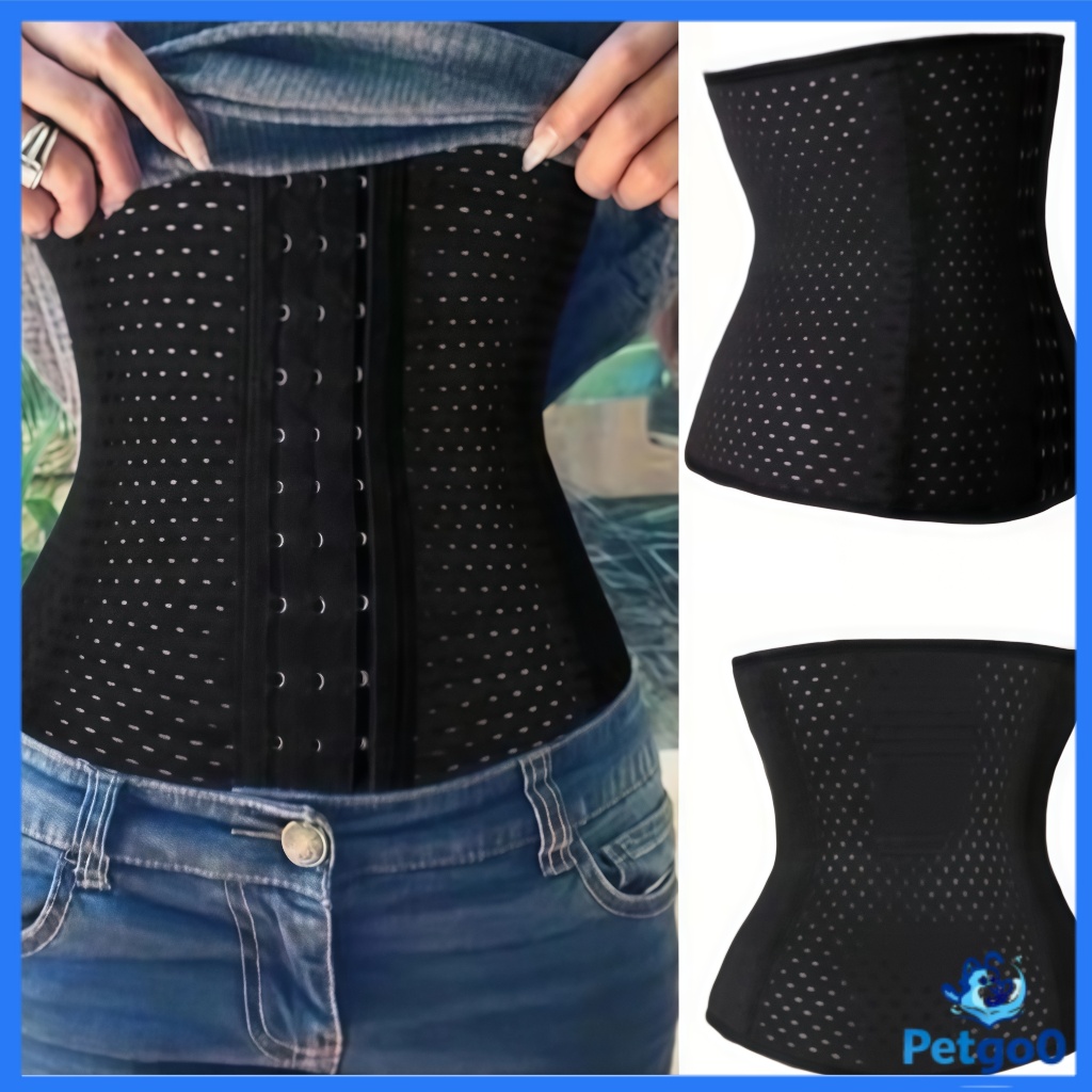 Cinta Abdominal Feminina Emagrecer Rápido Ajustável 4 BARBATANAS modeladora afinar cintura em Oferta na Shopee