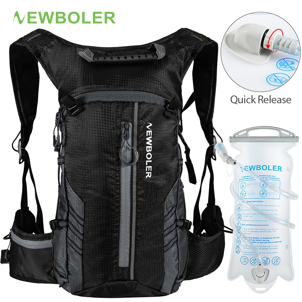 Mochila De Ciclismo Newboler 10L Leve Respirável De Grande Capacidade Bolsa De Hidratação Para Bicicleta Ao Ar Livre Mar em Oferta na Shopee