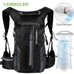 Mochila De Ciclismo Newboler 10L Leve Respirável De Grande Capacidade Bolsa De Hidratação Para Bicicleta Ao Ar Livre Mar