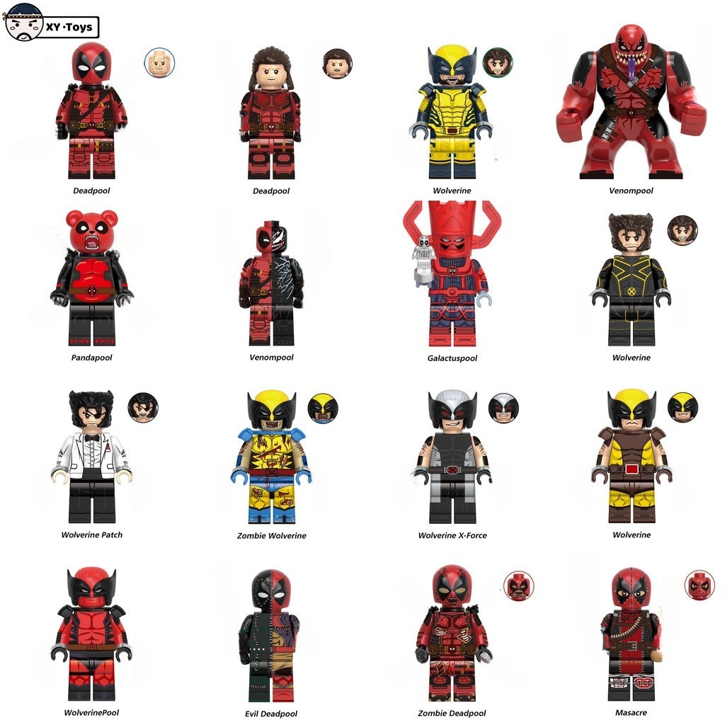 Blocos Brinquedos Infantis Presentes De Aniversário Pequenos cavalheiro Panda Figuras