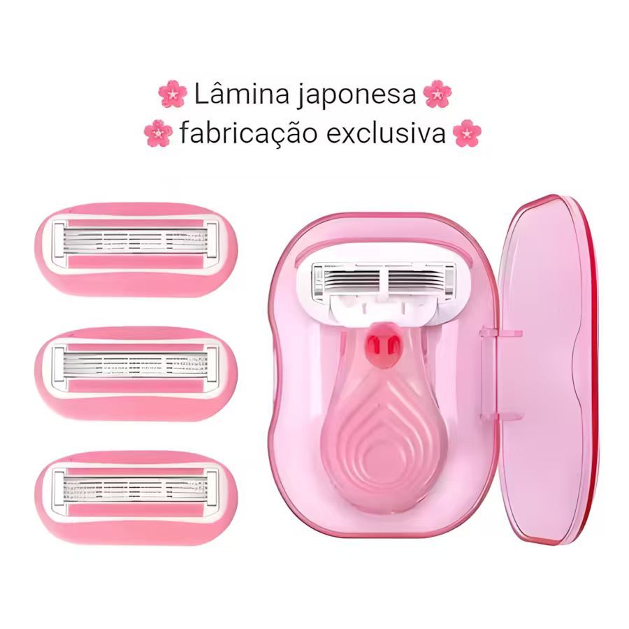 Novo Ferramenta Manual de Remoção de Cabelo Privado para Mulheres com 5 Camadas e Cabeça em Sabão em Oferta na Shopee