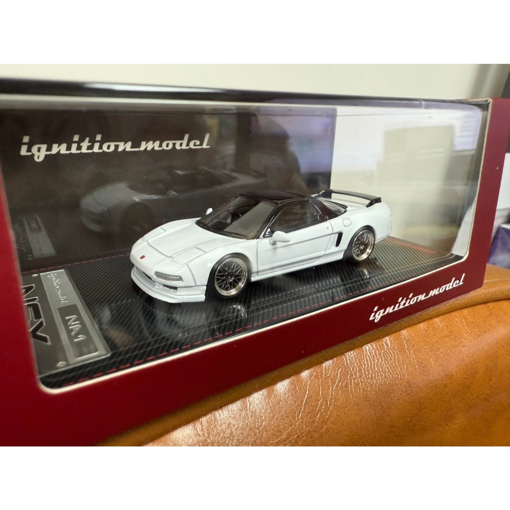 Ignição Modelo 1 : 64 IG1941 Honda NSX (NA1) Branco Pérola