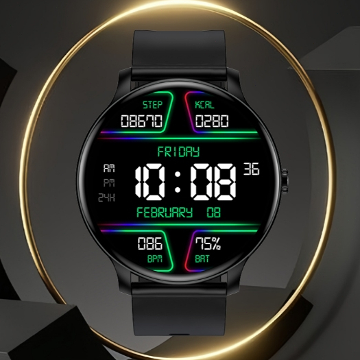 2025 Smartwatch GT2 Ultra Unissex-Chamadas Bluetooth , IP68 À Prova D'água , Monitor FC , Com Calculadora TCZA ORZW