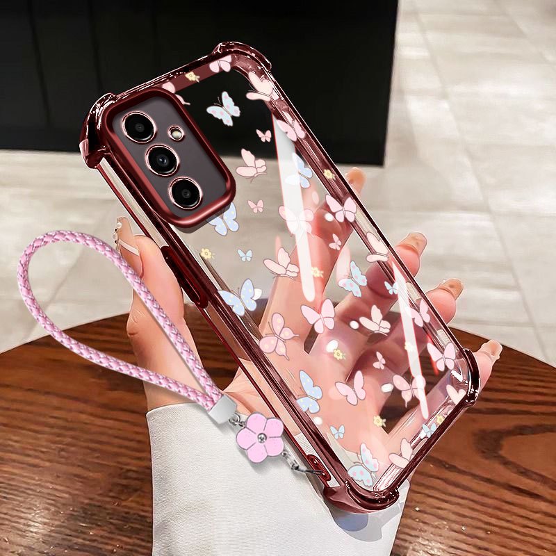Capa VRQR Para Xiaomi Poco C85 Redmi 15 5G 4G 15C 4G 5G Estilo Feminino Fresco À Prova De Choque Caso De Telefone Claro em Oferta na Shopee