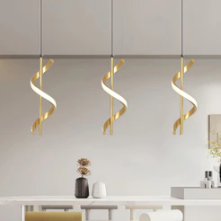 Luminária De Teto Pendente Led Moderna Lustre para Corredor Sala Quarto Cozinha moda Alto nível Ambientalmen