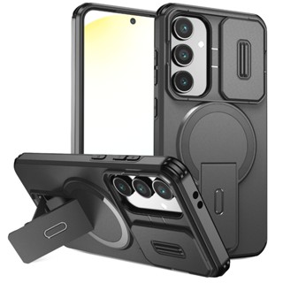 Capa Magnética Para Samsung Galaxy S24 FE À Prova De Choque Com Suporte em Oferta na Shopee