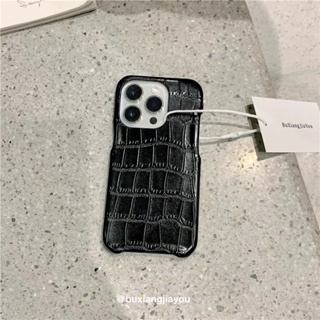 Luxo Crocodilo Caso De Couro Falso Para iPhone 17 Ar 16 16E 15 14 13 12 11 Pro Max Capa Dura Do Telefone em Oferta na Shopee