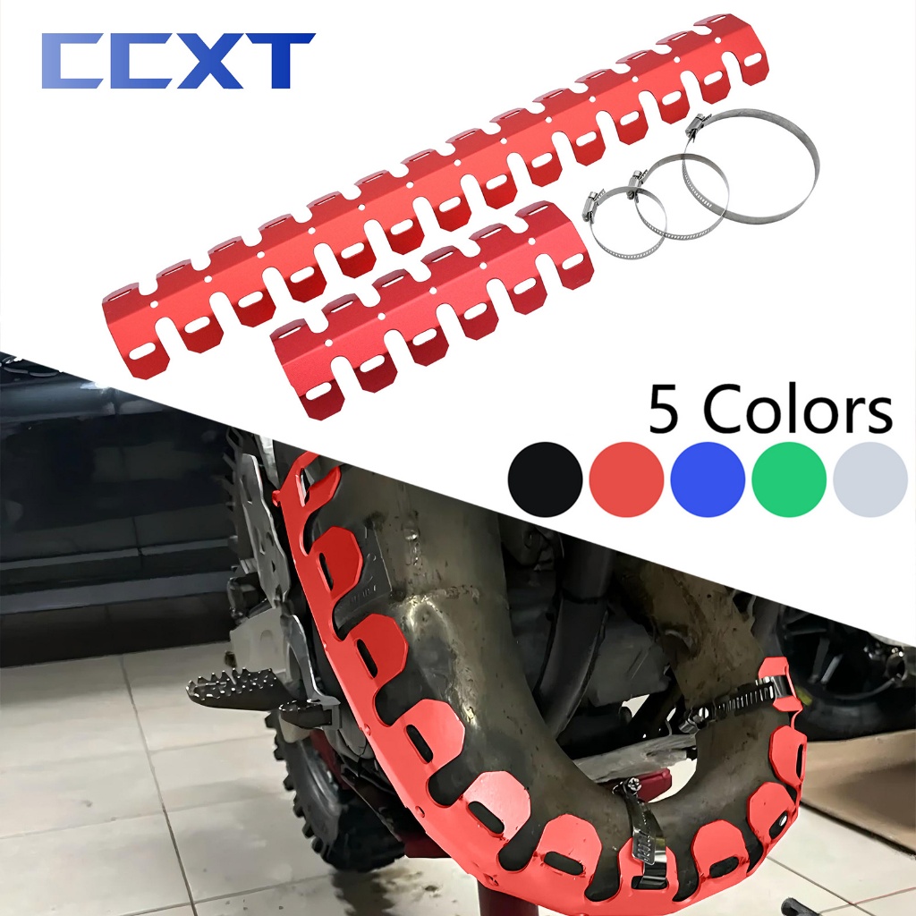 Escudo De Escape Da Motocicleta Protetor Capa Proteção Térmica Tubo Acidente Para KTM EXC EXCF SXF XC XCF 125 250 350 40
