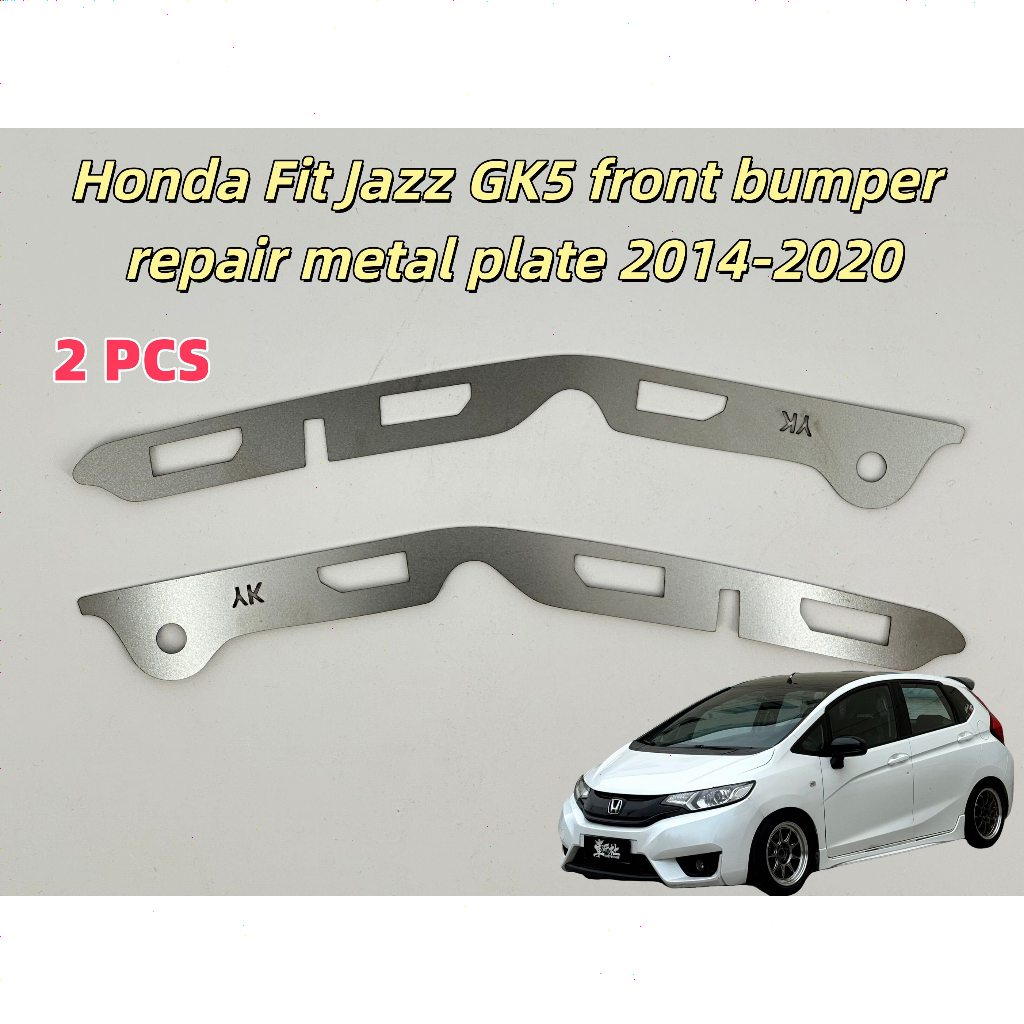 Adequado para Honda Fit Jazz GK5 placa de Metal para reparo de para-choque dianteiro 2014-2020