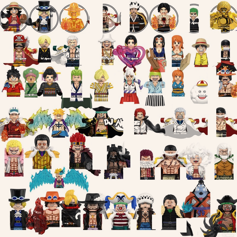 Blocos De Construção Figuras Brinquedo colecao de personagens XH2030 XH2033 XH2038 XH2040