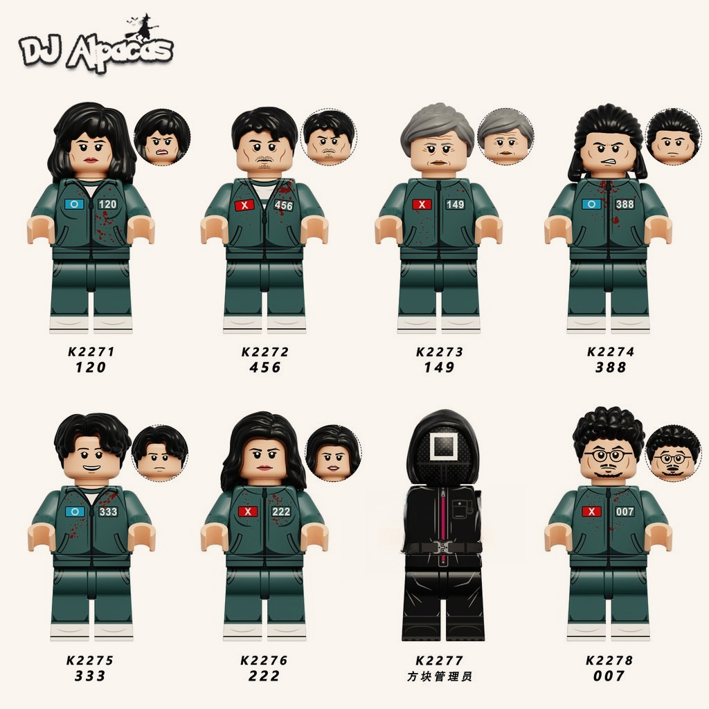 Blocos De Construção Figuras Brinquedo colecao de personagens K2271 K2272 K2273 K2274 em Oferta na Shopee