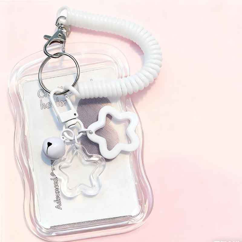 Kpop Photocard Titular Foto Display Com Estrela Chaveiro Ídolo Imagem Protetora Mangas Cartões De Identificação De Crédi em Oferta na Shopee