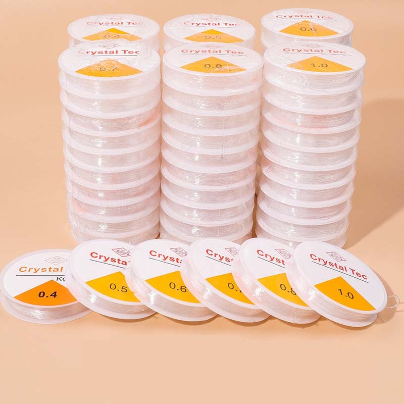 FIO DE SILICONE P/ MIÇANGAS IDEAL EM PULSEIRAS COLAR TERÇO E ARTESANATO