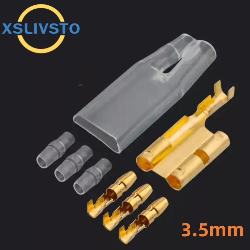 20/50 Conjuntos De Ferramentas Para Carro , terminal Bala De 3.5mm , Conector De Fio Elétrico Diâmetro Macho E Fêmea 1 :