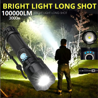 Lanterna Super Potente T9 P50 Tática Mais Forte Do Mundo  Fazenda Acampamento Camping Segurança em Oferta na Shopee