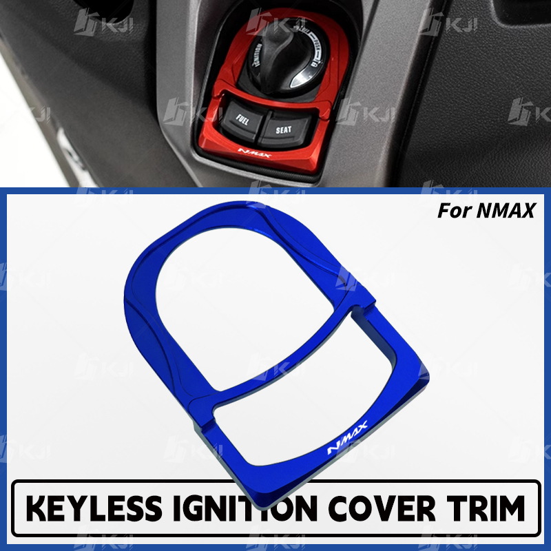 Para Yamaha NMAX 160/155/125/TURBO/NEO Fechadura Da Porta Elétrica Capa Chave De Ignição Guarnição Acessórios