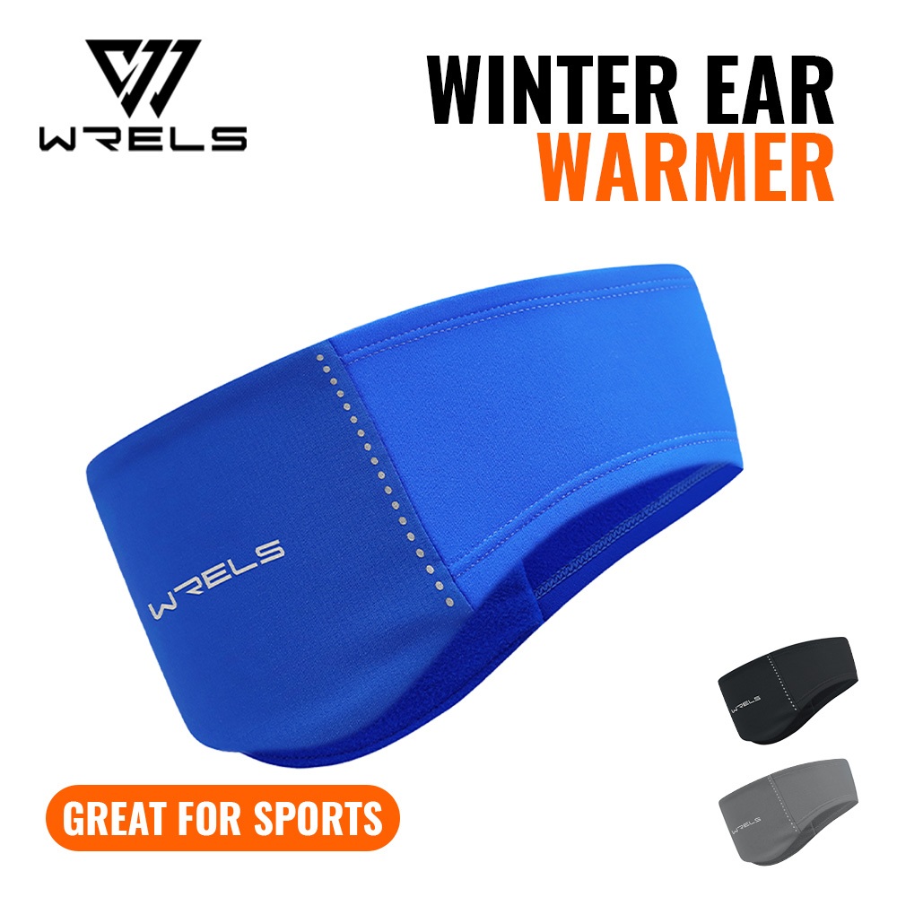 WRELS Faixa De Cabeça De Inverno Para Esportes , Corrida , Ciclismo , Quente E À Prova De Frio
