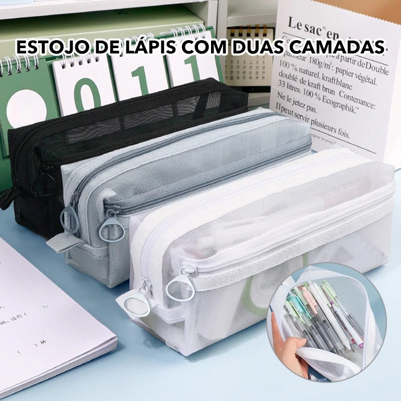 Estojo para Lápis Duplo: Onde Comprar | BuscaProdutos
