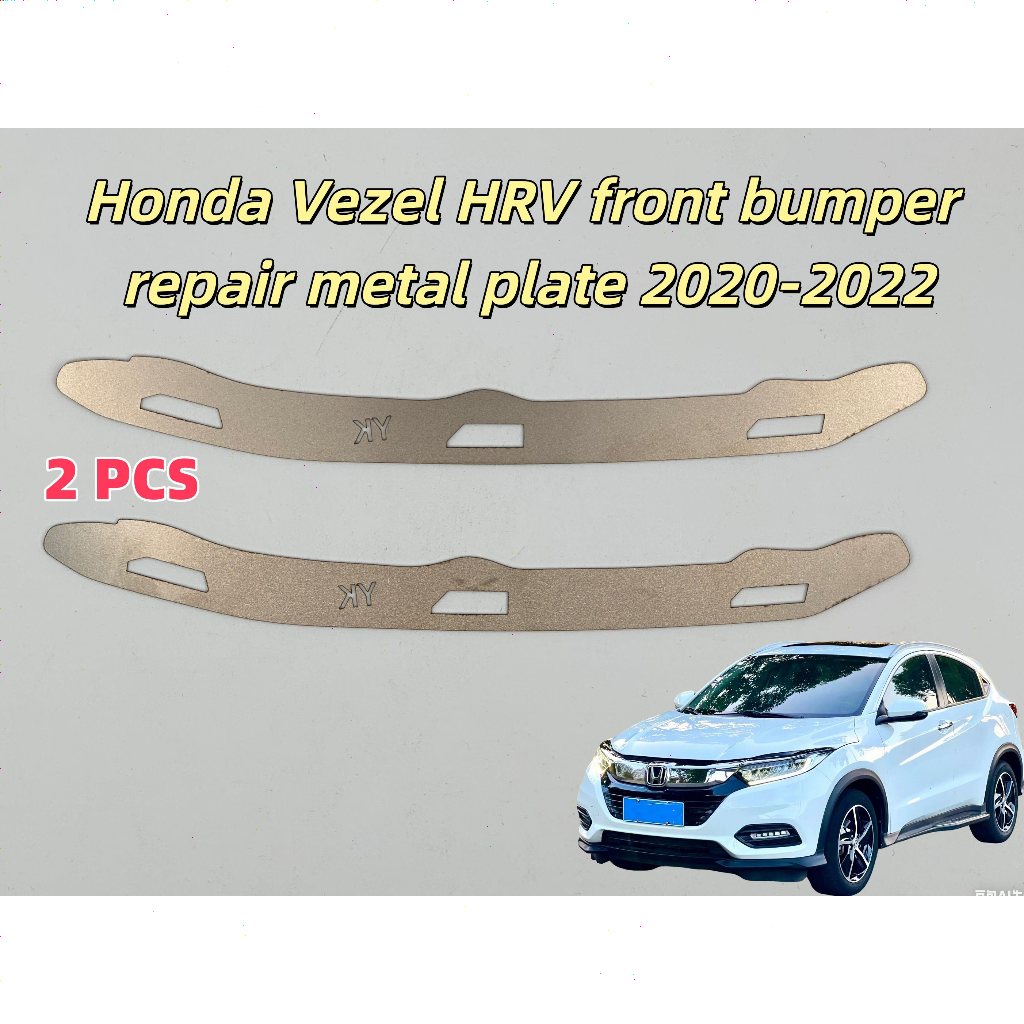 Adequado para placa de Metal de reparo de para-choque dianteiro Honda Vezel HRV 2020-2022