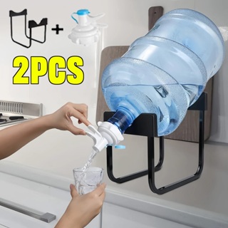 Suporte removível para dispensador de água, suporte para garrafa de água de cozinha, torneira dispensadora de água em Oferta na Shopee