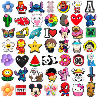 Legal Dos Desenhos Animados Personagem Bonito DIY Sapato Encantos PVC Acessório Decoração