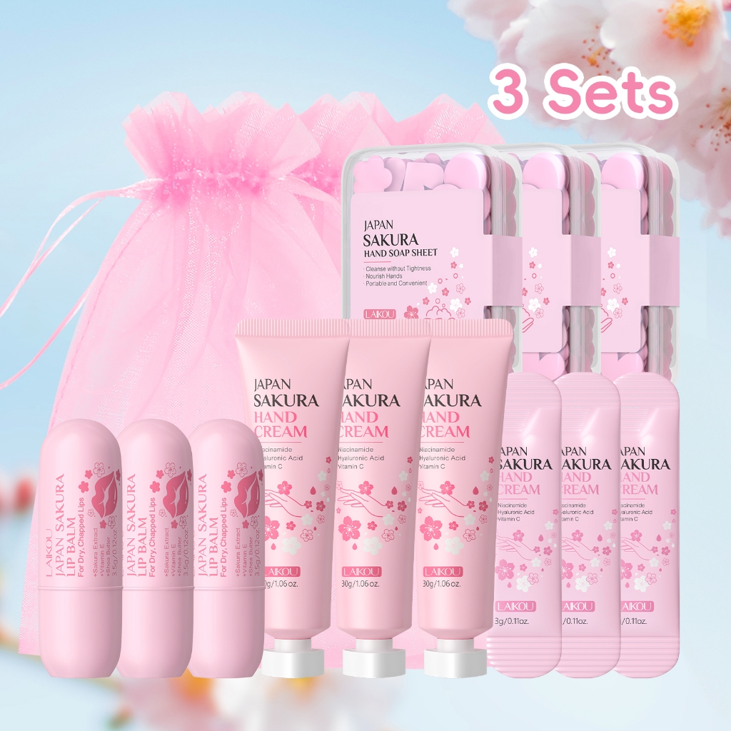 Conjunto Requintado De Presente De Lembrança LAIKOU Sakura 3-Lembrancinhas De Casamento Perfeitas , Presentes De Festa-C