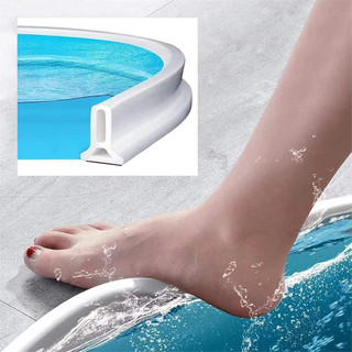 Barreira De Retenção De Água De Silicone Para Áreas Úmidas , Banheiro , Chuveiro , Lavanderia