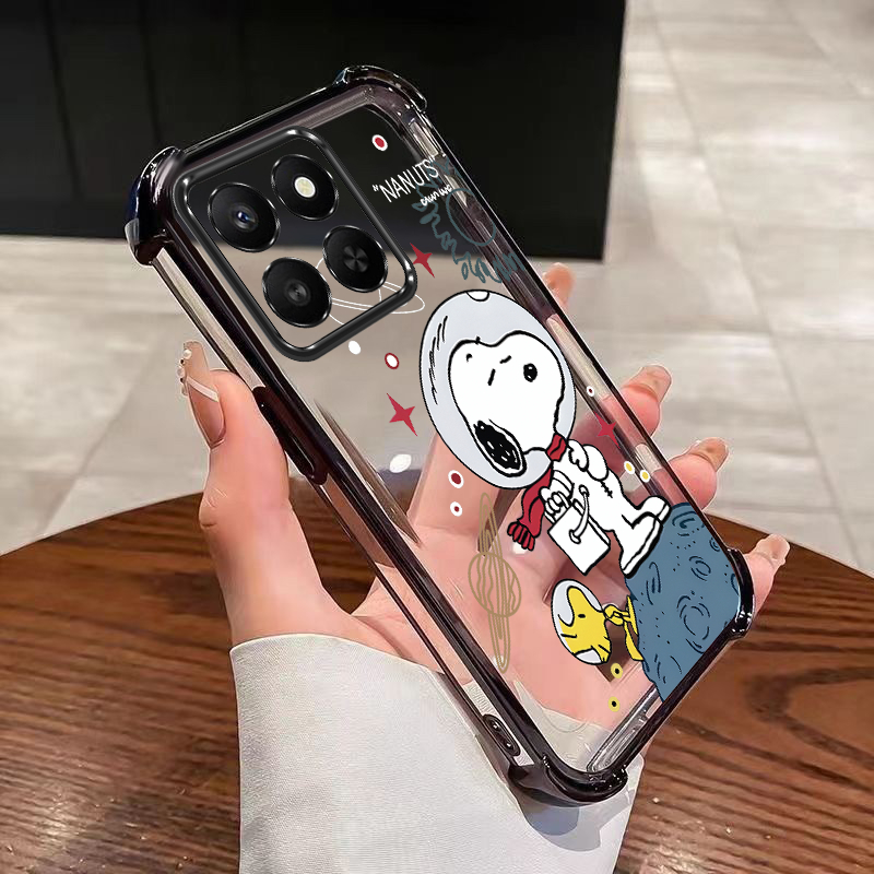 MOTO G56 G86 G15 Cute Snoopy Capa Mole Design De Desenho Animado Candy Colore De Almofada De Ar em Oferta na Shopee