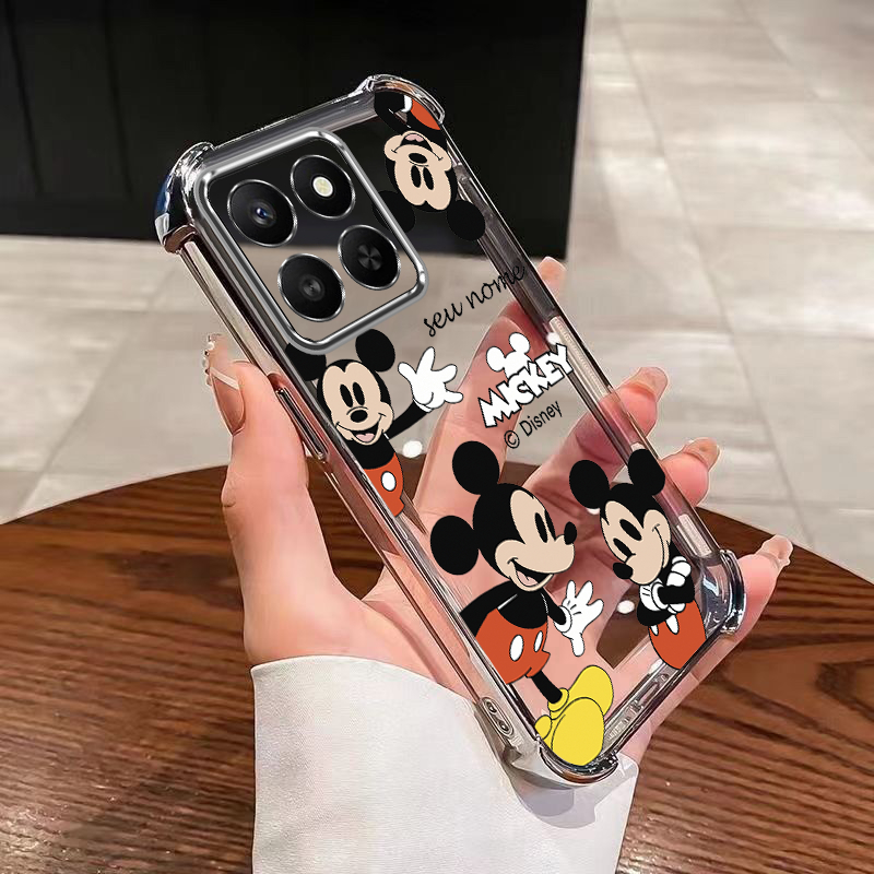 MOTO Edge 60 Fusion 50 Pro edge50 Neo Nome Personalizado Soft Case Mickey Proteção Gota Doce Cor Capa em Oferta na Shopee