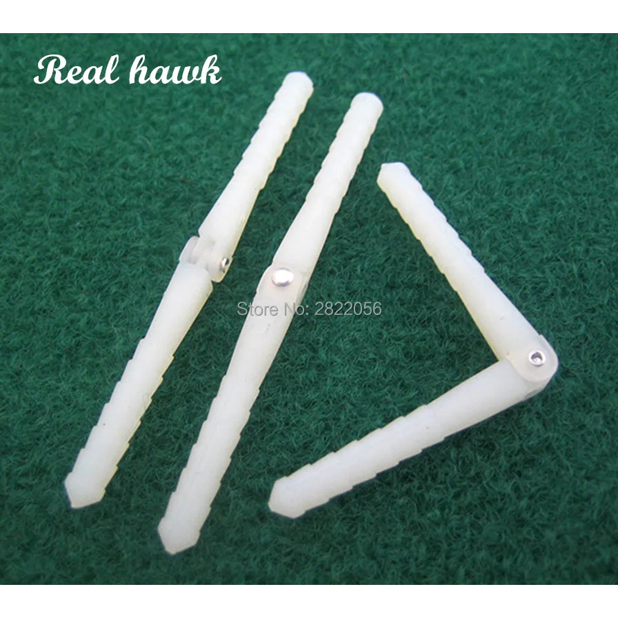 20 Peças Dobradiças Super Leves Pranuladas E Redondas D2.5xL43xW10mm/D4.5xL67xW12mm Para Aviões RC Modelo Aeromodelagem