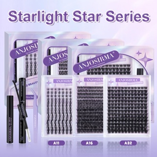 4 Produtos Kit De Cílios Postiços ANJOSIRMA 3D Com Cola , Pinça E gel Removedor De Maquiagem Aparência Natural Reutilizá em Oferta na Shopee