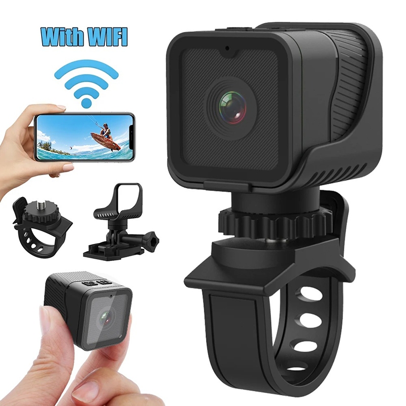Mini Esporte DV Câmera De Ação HD 1080P Bicicleta Capacete Da Motocicleta Vídeo Ao Ar Livre DVR …