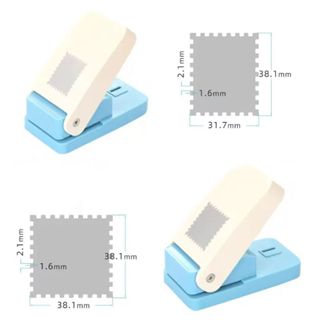 Novo Grande Forma De Carimbo Artesanato Perfurador Máquina De Gravação Buraco Redondo Dentado Embosser em Oferta na Shopee