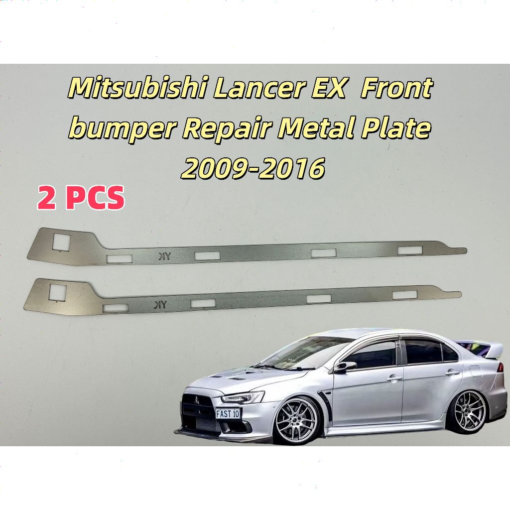 Adequado para placa de Metal de reparo de para-choque dianteiro Mitsubishi Lancer EX 2009-2016